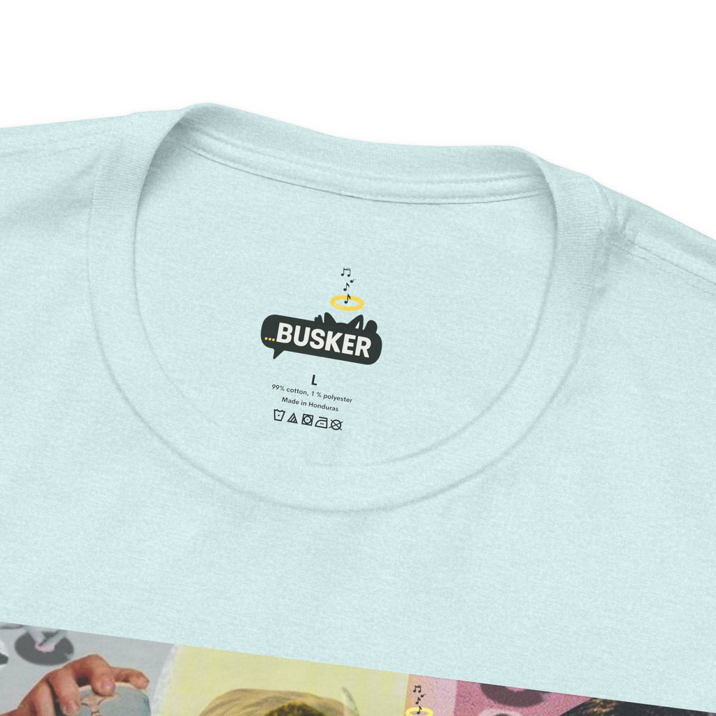 Busker Graphic Tee – Unisex Jersey Short Sleeve T-Shirt for Creative Souls