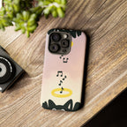 Cute Animal Phone Case, Tough Phone Cover for Pet Lovers, Gifts for Birthdays, Holidays, Music Lovers, Fun Tech Accessories