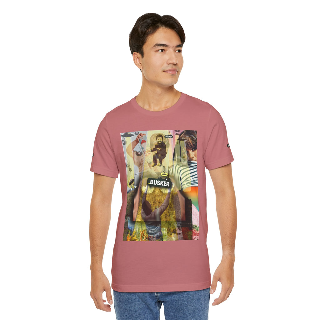 Busker Graphic Tee – Unisex Jersey Short Sleeve T-Shirt for Creative Souls