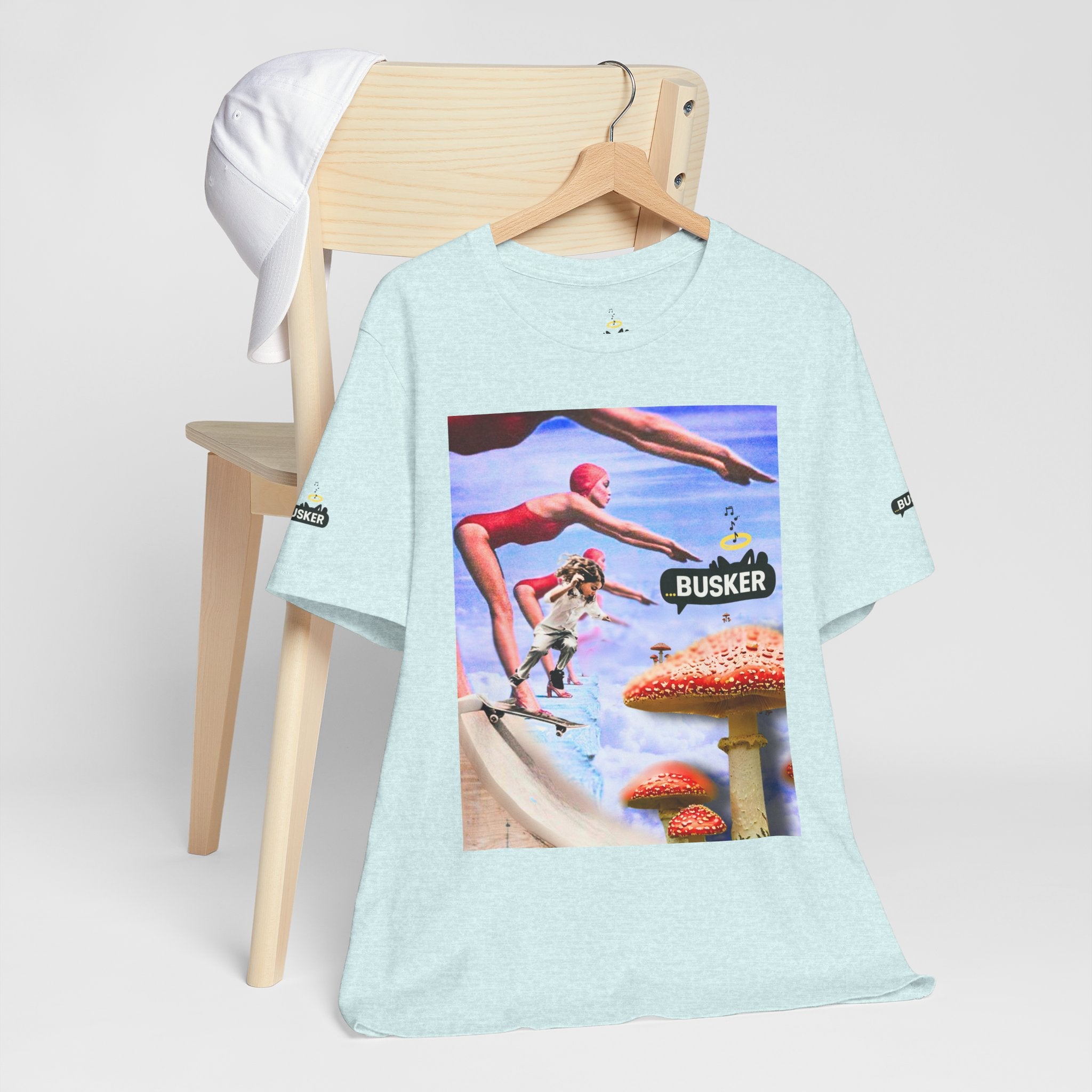 Busker Fun Graphic Tee - Unisex Jersey Short Sleeve