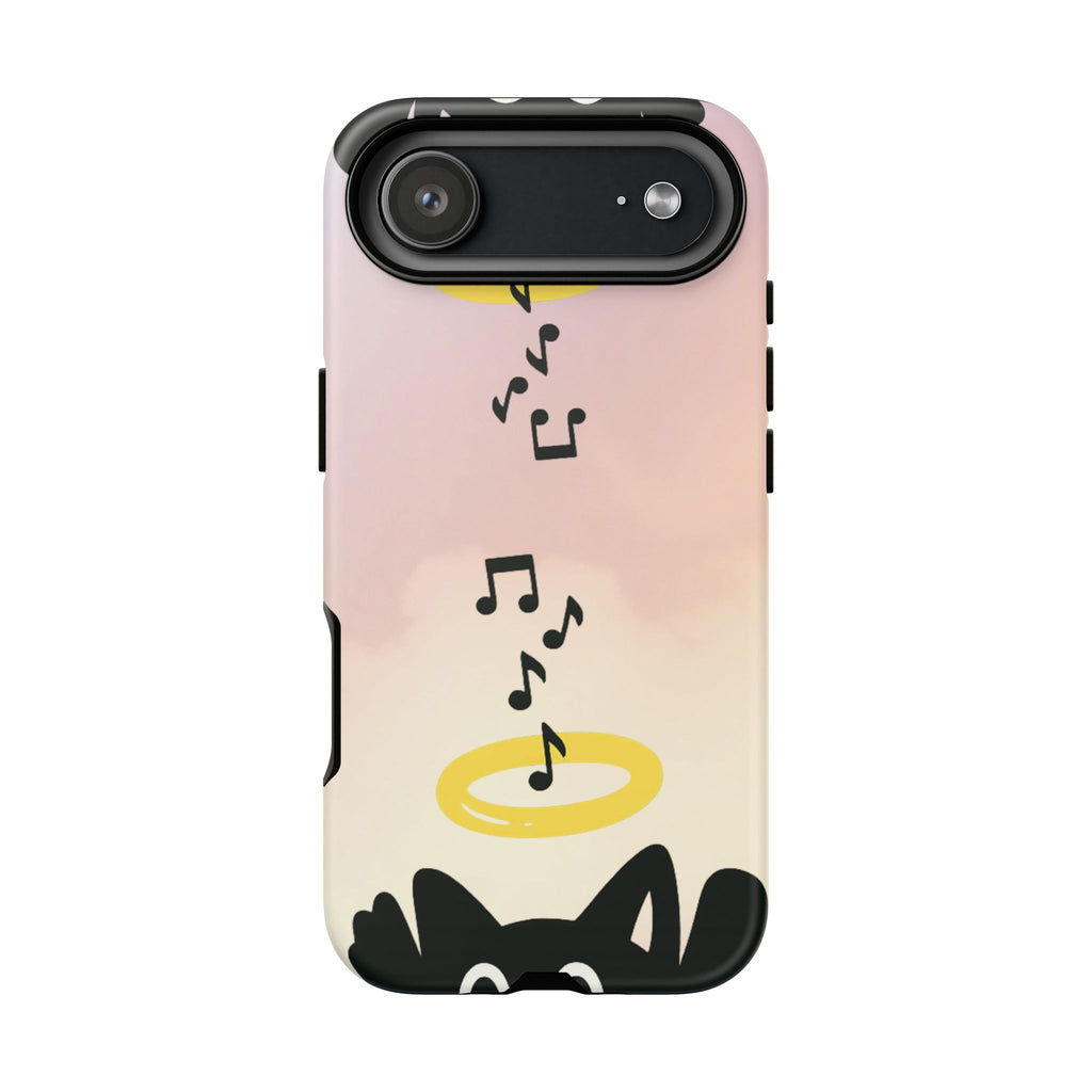 Cute Animal Phone Case, Tough Phone Cover for Pet Lovers, Gifts for Birthdays, Holidays, Music Lovers, Fun Tech Accessories