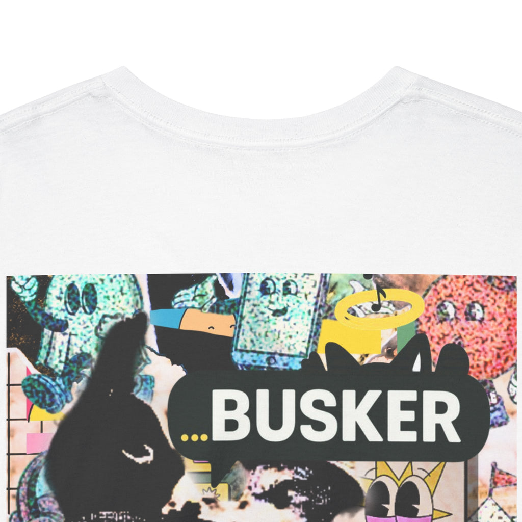 Grunge Art Busker Unisex Heavy Cotton Tee