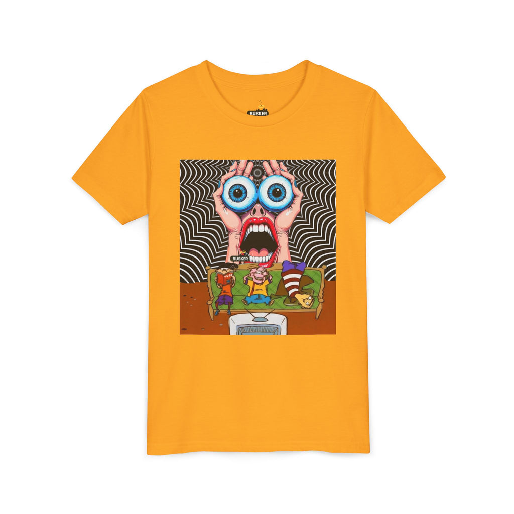 Graphic Youth Tee - Colorful Fun Shirt for Kids, Party T-Shirt, Gift for Youngsters, Trendy Youth Apparel, Art-Inspired Clothing