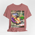 Vibrant Busker Art Tee for Creative Souls