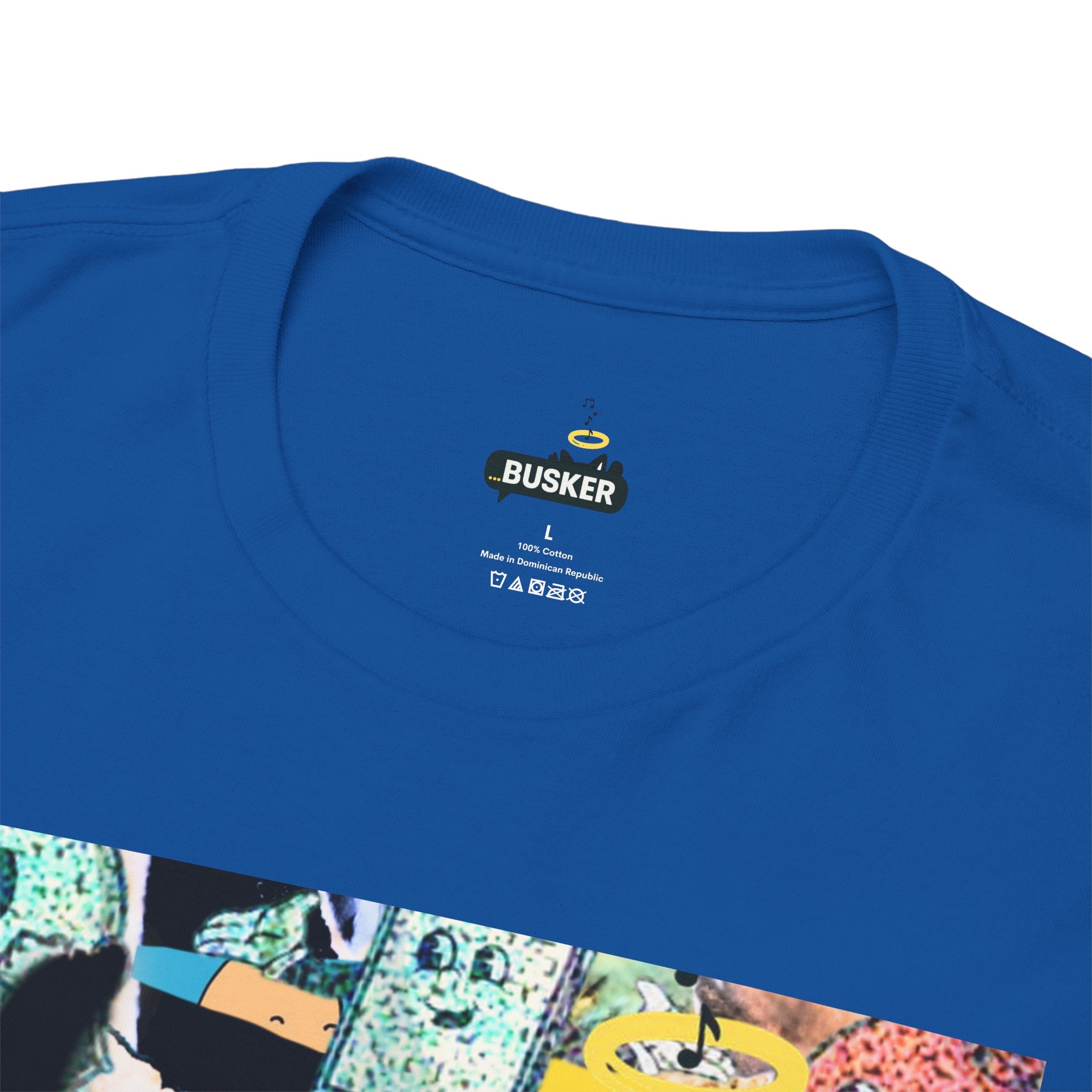 Grunge Art Busker Unisex Heavy Cotton Tee