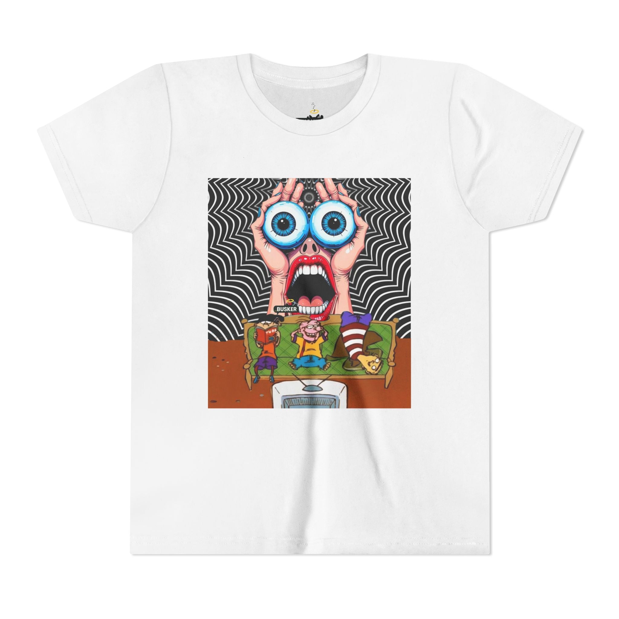 Youth Graphic Tee, Fun and Quirky Design for Creative Kids, Perfect for Birthdays, Everyday Wear, or Art Lovers