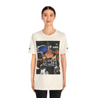 Creative Unisex Graphic Tee - 'I Don't Think' Busker Design