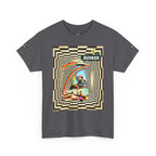 Retro Busker Graphic Tee - Unisex Heavy Cotton