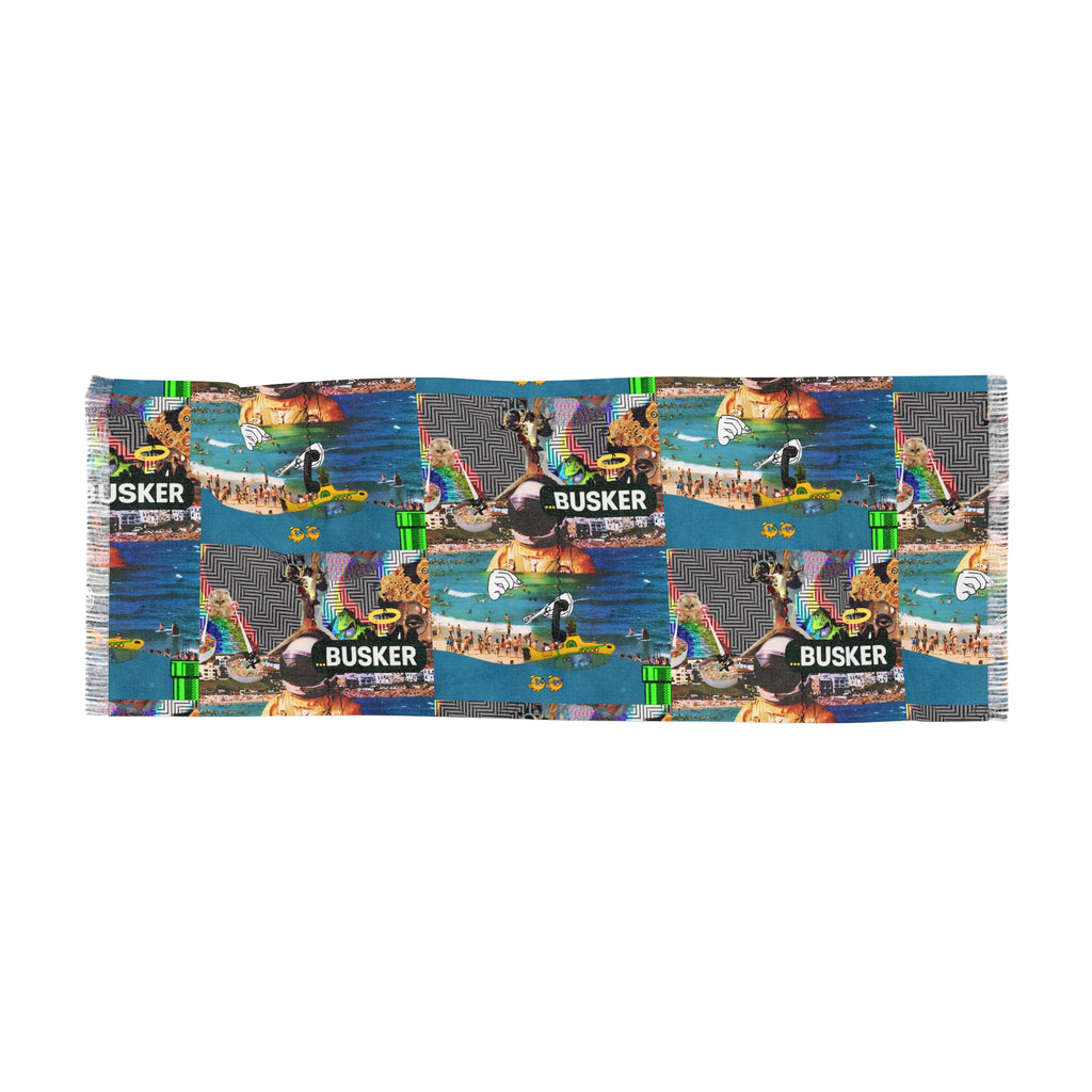 Colorful Busker Pattern Light Scarf