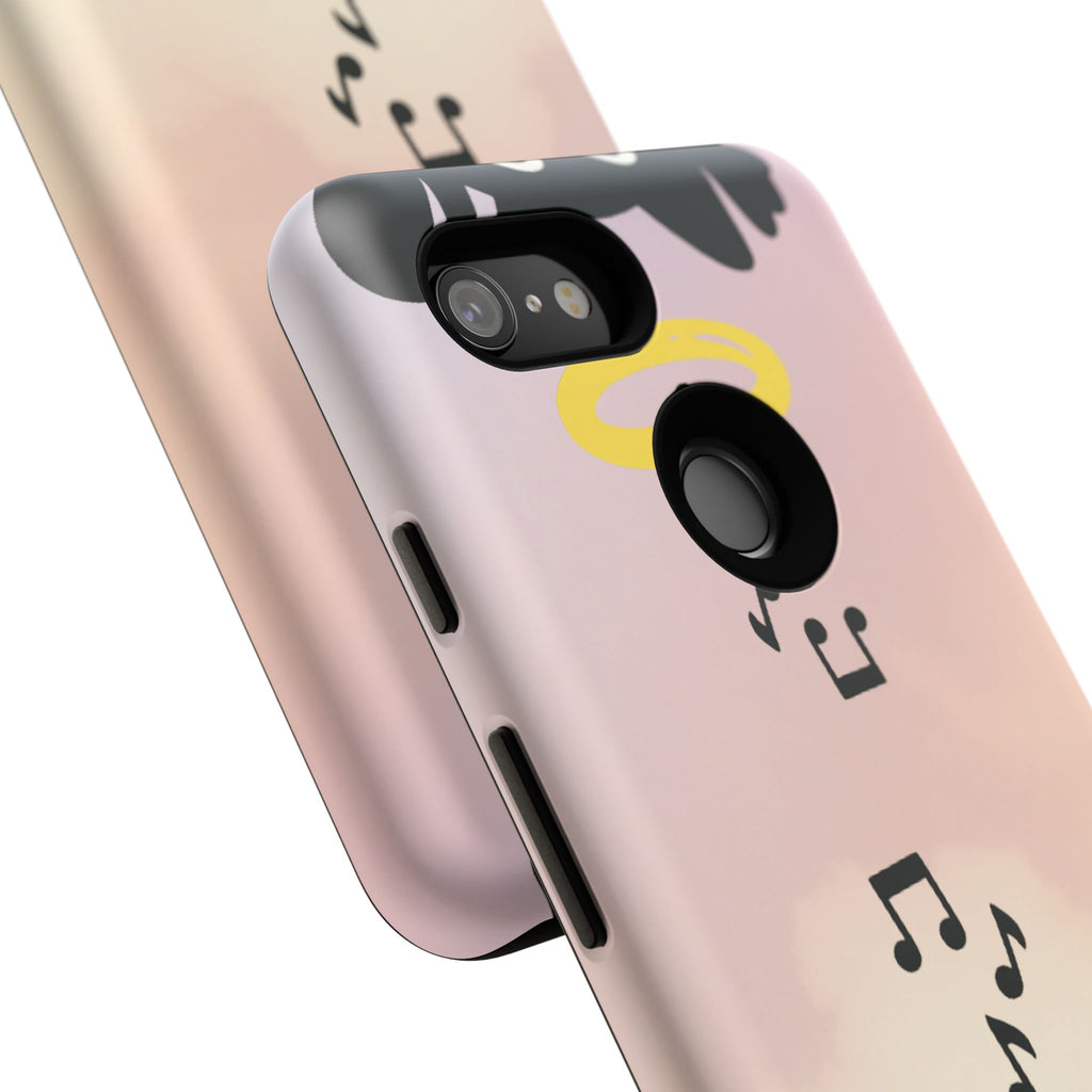 Cute Animal Phone Case, Tough Phone Cover for Pet Lovers, Gifts for Birthdays, Holidays, Music Lovers, Fun Tech Accessories