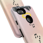 Cute Animal Phone Case, Tough Phone Cover for Pet Lovers, Gifts for Birthdays, Holidays, Music Lovers, Fun Tech Accessories