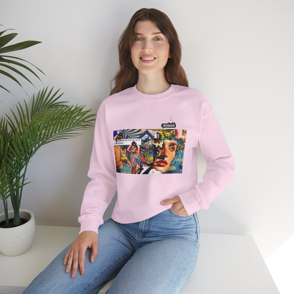 Vibrant Art Crewneck Sweatshirt for Creative Souls