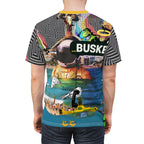 Astronaut Beach Vibes Tee, Unisex Graphic T-Shirt, Summer Fashion, Unique Streetwear, Fun Gift for Space Lovers and Beachgoers