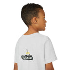 Youth Graphic Tee, Unisex T-Shirt for Kids, Cool Streetwear, Music Lover Apparel, Gift for Young Creatives, Trendy Summer Wear