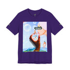 Busker Vibe Unisex Jersey Tee – Colorful Artistic Design for Summer Fun