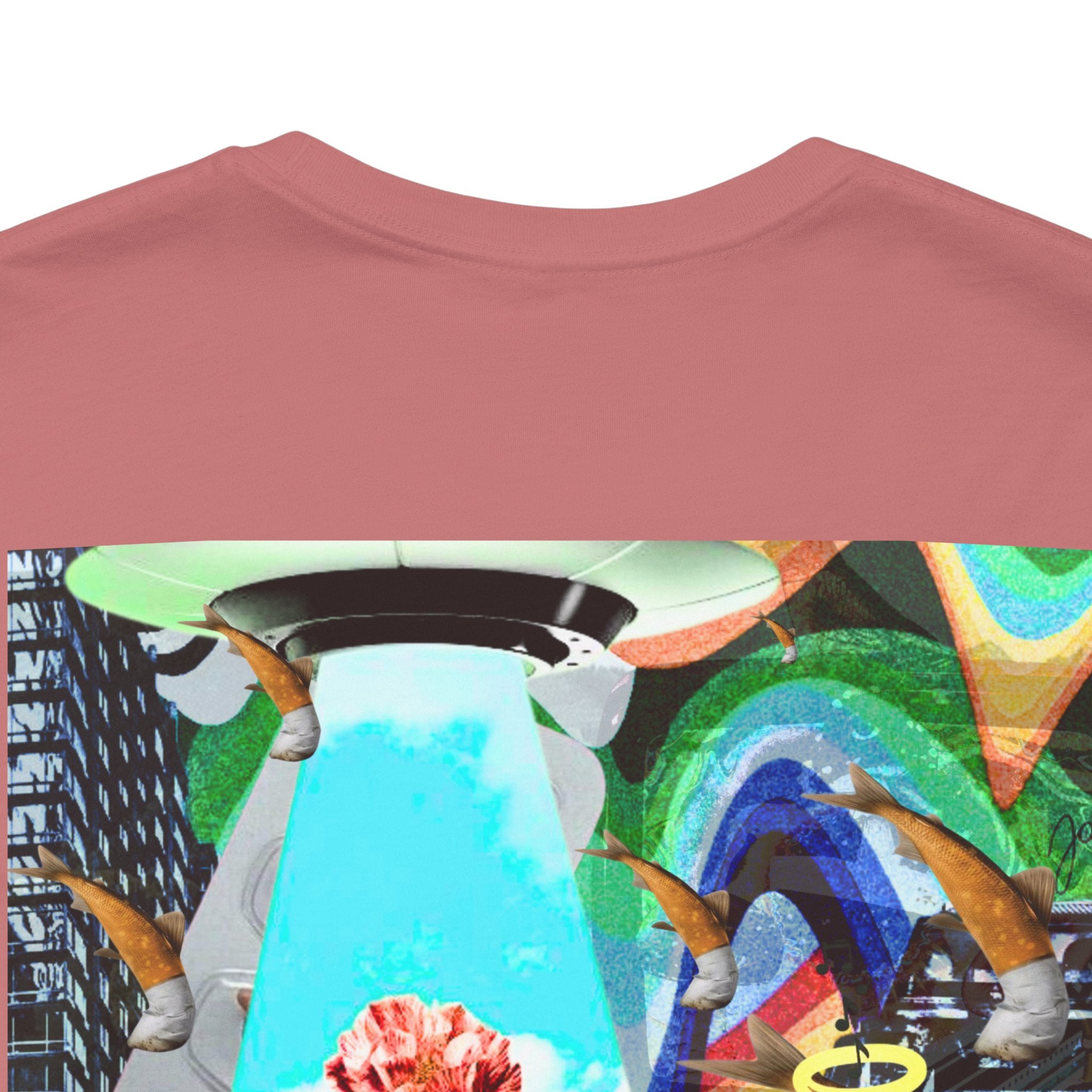 Street Art Busker Tee - Unisex Graphic Short Sleeve Shirt