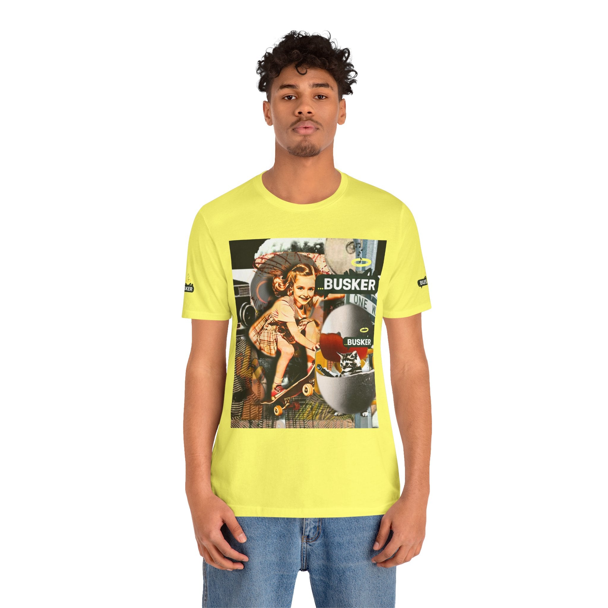 Vintage Skateboarding Graphic Tee - Streetwear for Creative Souls