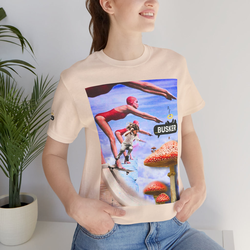 Busker Fun Graphic Tee - Unisex Jersey Short Sleeve
