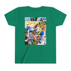 Colorful Youth Short Sleeve Tee - "Busker" Graphic Art Top