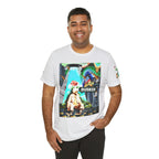 Street Art Busker Tee - Unisex Graphic Short Sleeve Shirt