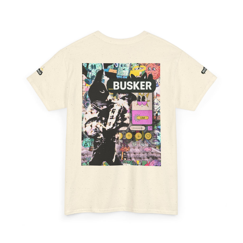 Grunge Art Busker Unisex Heavy Cotton Tee