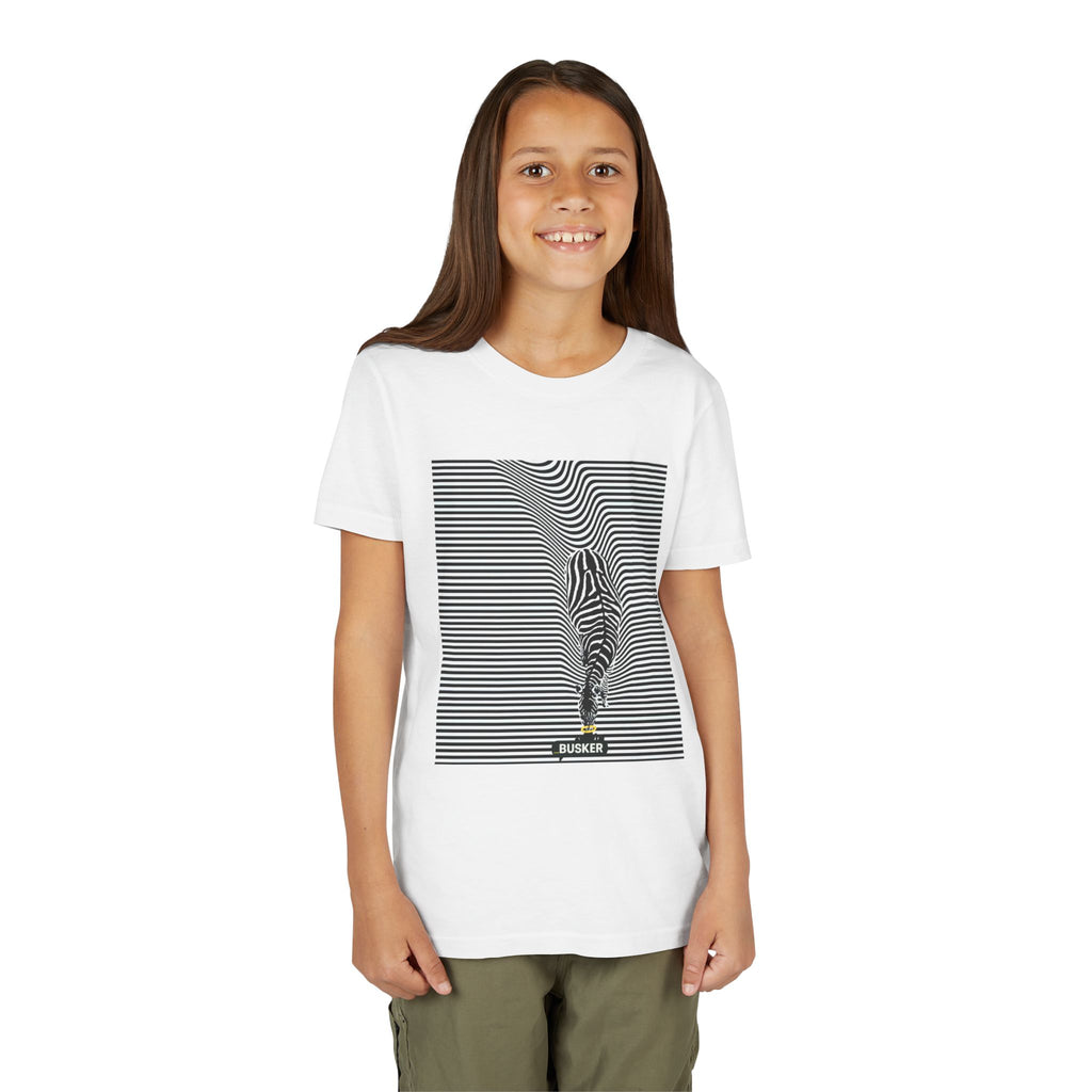 Youth Graphic Tee, Unisex T-Shirt for Kids, Cool Streetwear, Music Lover Apparel, Gift for Young Creatives, Trendy Summer Wear