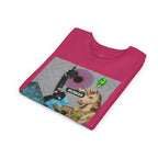 Youth Graphic Tee with Fun 'Busker' Design, Cool Summer Shirt, Gifts for Kids, Festival Attire, Trendy Youthwear
