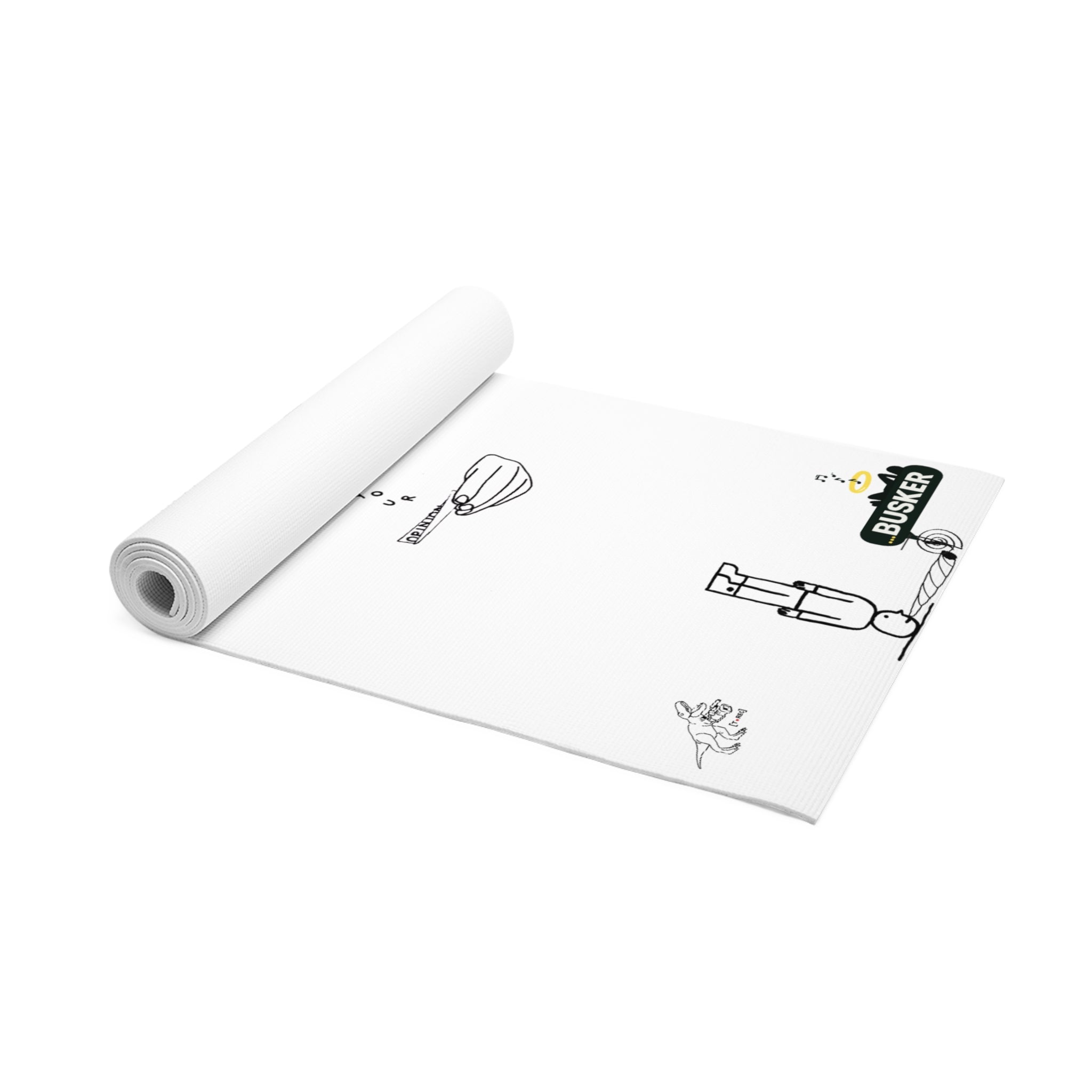 Creative Foam Yoga Mat, Fun Yoga Accessory, Unique Exercise Mat, Gift for Yoga Lovers, Colorful Workout Gear