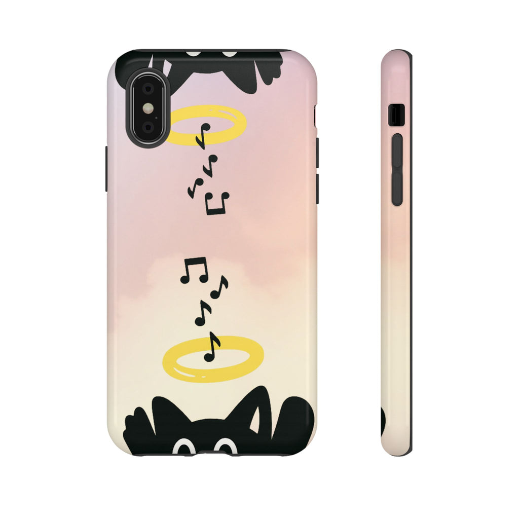 Cute Animal Phone Case, Tough Phone Cover for Pet Lovers, Gifts for Birthdays, Holidays, Music Lovers, Fun Tech Accessories