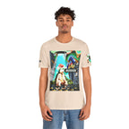 Street Art Busker Tee - Unisex Graphic Short Sleeve Shirt