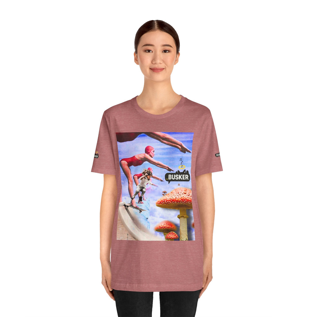 Busker Fun Graphic Tee - Unisex Jersey Short Sleeve