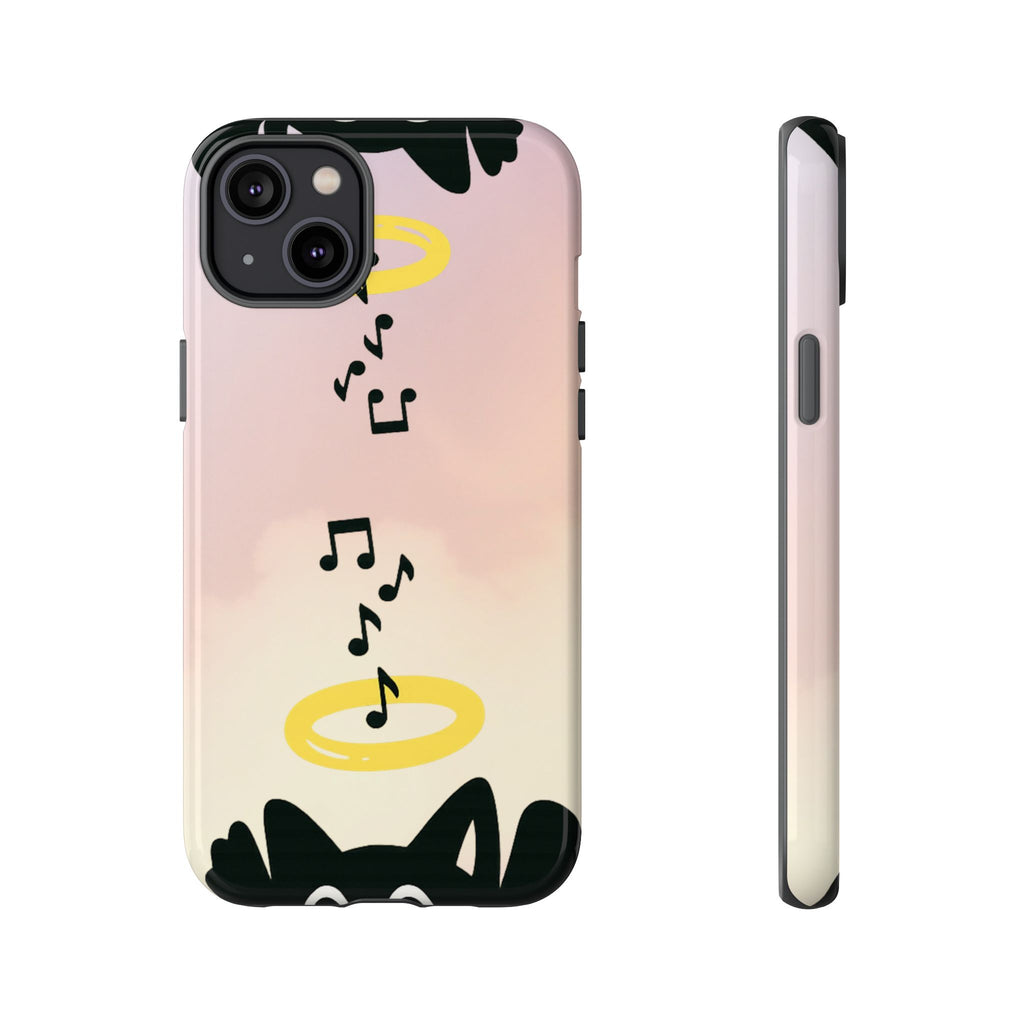 Cute Animal Phone Case, Tough Phone Cover for Pet Lovers, Gifts for Birthdays, Holidays, Music Lovers, Fun Tech Accessories