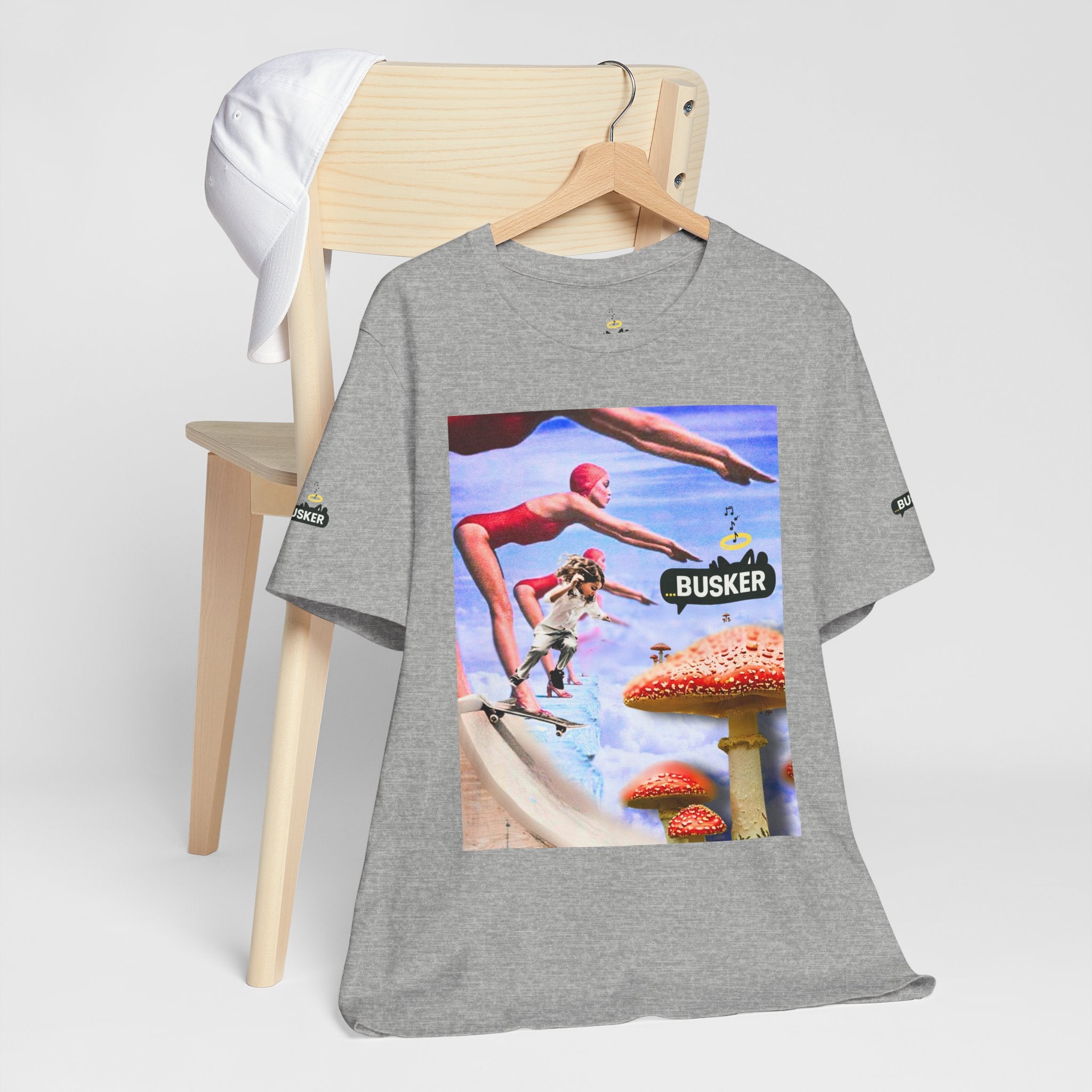 Busker Fun Graphic Tee - Unisex Jersey Short Sleeve