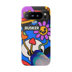 Colorful Phone Case, Cute Phone Accessories, Gift for Music Lovers, Fun Tech Gear, Unique Floral Design Case