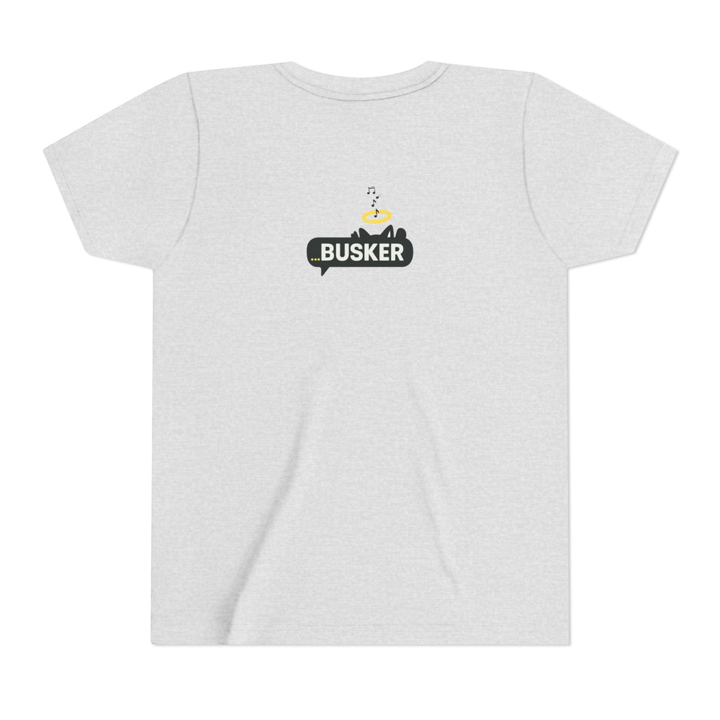 Youth Graphic Tee, Unisex T-Shirt for Kids, Cool Streetwear, Music Lover Apparel, Gift for Young Creatives, Trendy Summer Wear