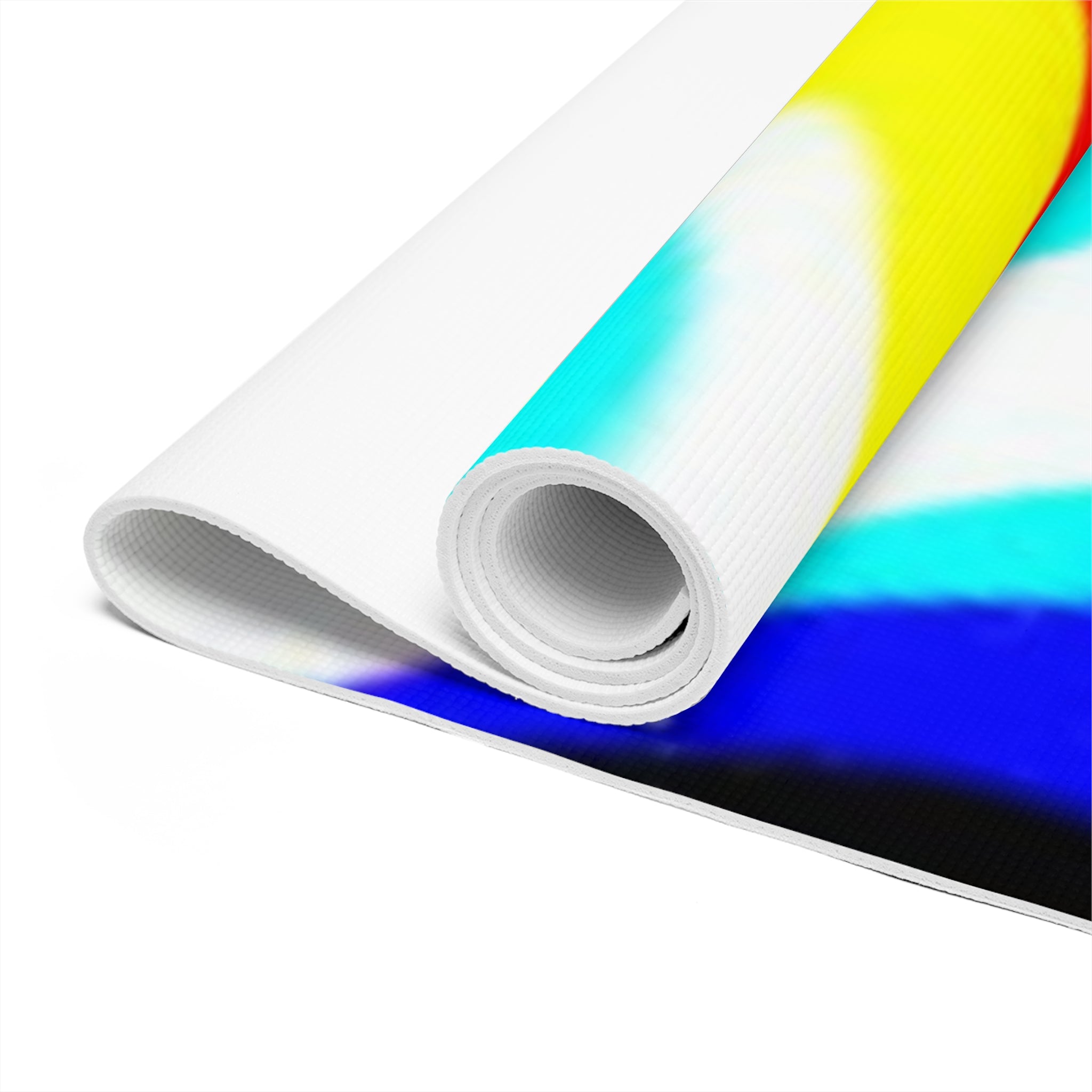 Vibrant Yoga Mat, Ideal for Home Workouts, Gift for Yoga Lovers, Fitness Decor, Unique Exercise Mat
