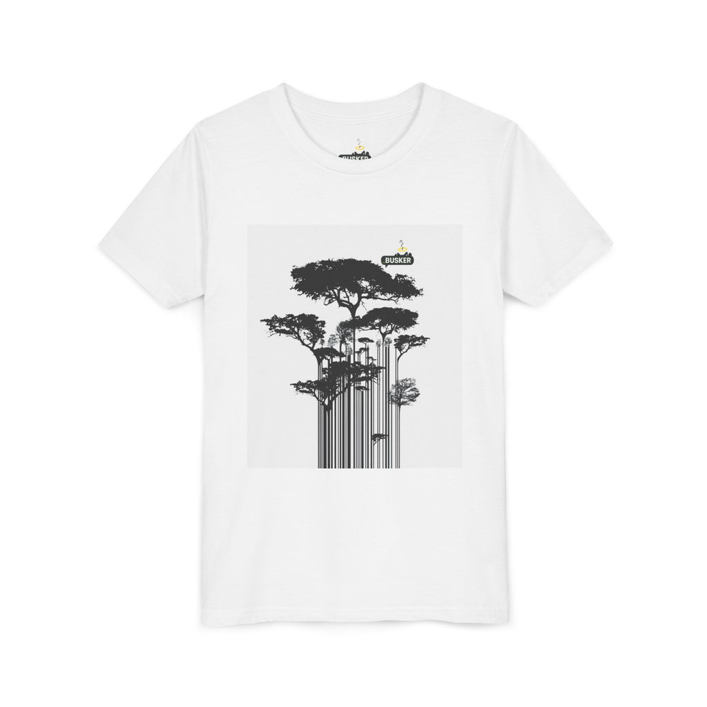 Youth Short Sleeve Tee with Busker Design - Cool Kids Graphic T-Shirt for Everyday Wear, Perfect for Music Lovers, Birthday Gift, [...]