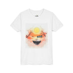 Youth Short Sleeve Tee - Busker Vibe, Fun Kids' Tee for Music Lovers, Gift for Young Artists, Summer Festival Outfit, Creative Kids Clothes