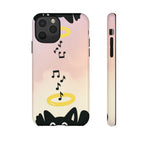 Cute Animal Phone Case, Tough Phone Cover for Pet Lovers, Gifts for Birthdays, Holidays, Music Lovers, Fun Tech Accessories