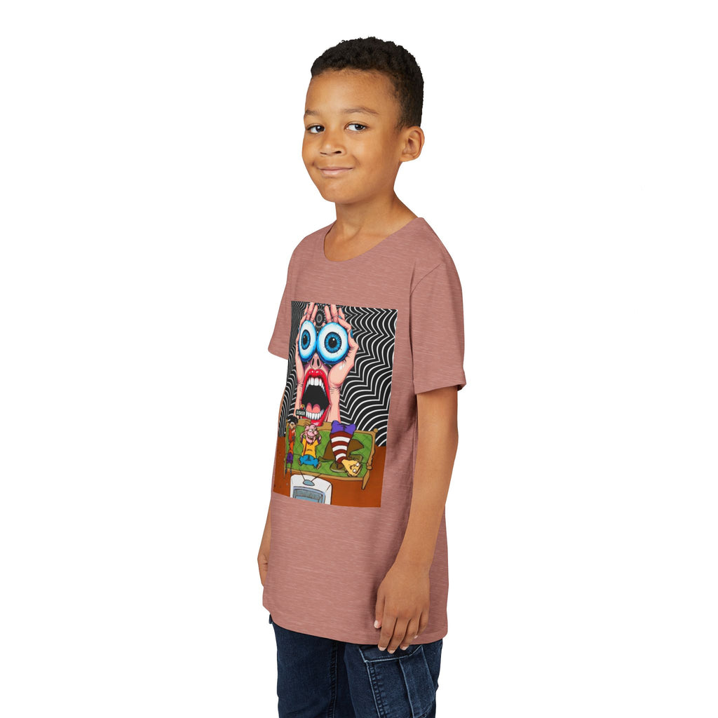 Graphic Youth Tee - Colorful Fun Shirt for Kids, Party T-Shirt, Gift for Youngsters, Trendy Youth Apparel, Art-Inspired Clothing
