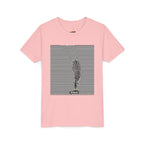 Youth Graphic Tee, Unisex T-Shirt for Kids, Cool Streetwear, Music Lover Apparel, Gift for Young Creatives, Trendy Summer Wear