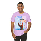 Busker Vibe Unisex Jersey Tee – Colorful Artistic Design for Summer Fun