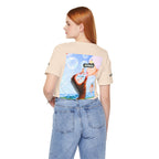 Busker Vibe Unisex Jersey Tee – Colorful Artistic Design for Summer Fun