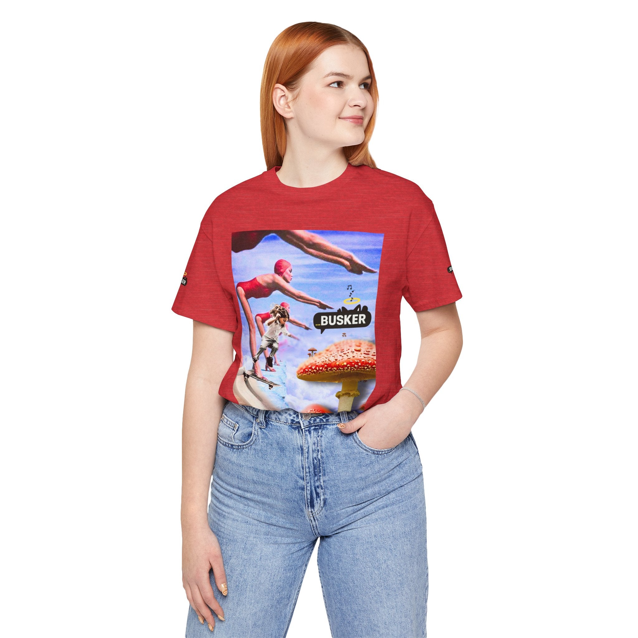 Busker Fun Graphic Tee - Unisex Jersey Short Sleeve