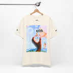 Busker Vibe Unisex Jersey Tee – Colorful Artistic Design for Summer Fun