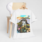 Bohemian Graphic Tee - 'Welcome Golden' Unisex Heavy Cotton Shirt