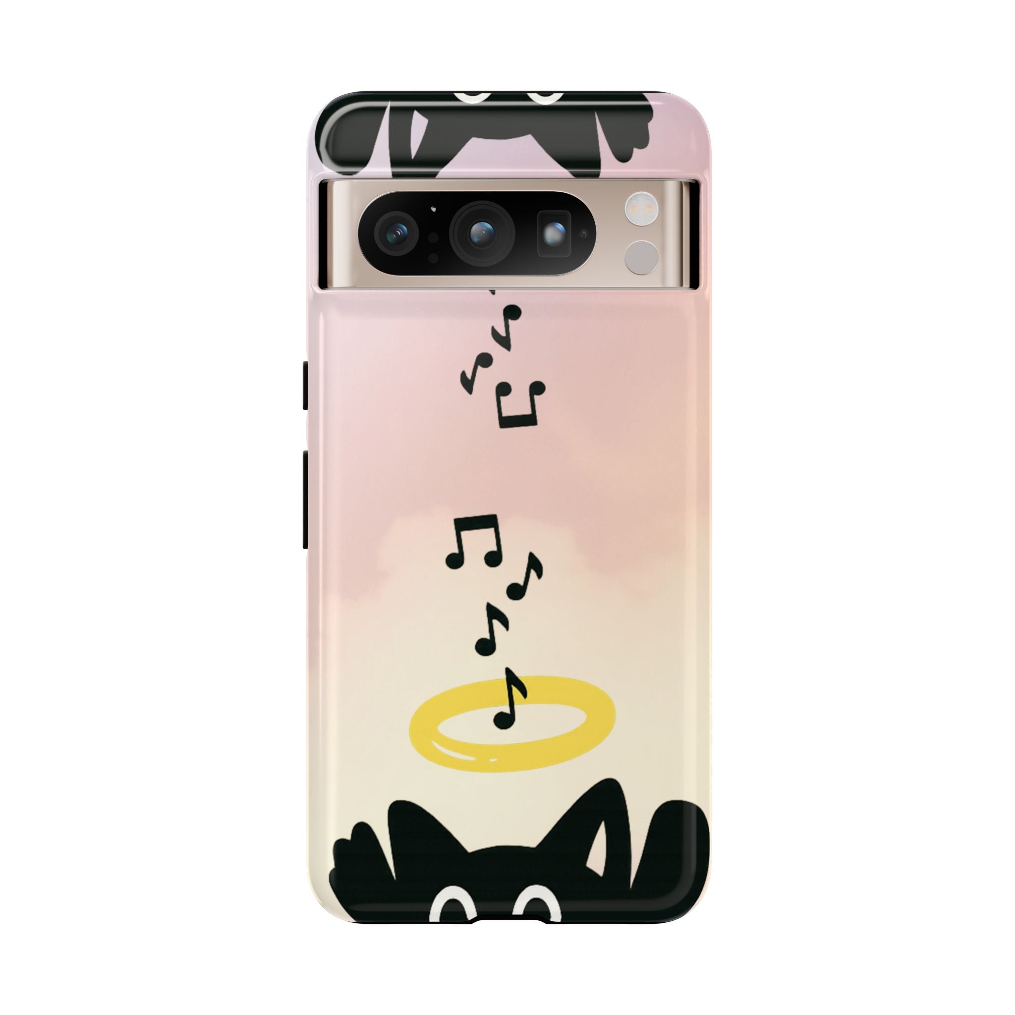 Cute Animal Phone Case, Tough Phone Cover for Pet Lovers, Gifts for Birthdays, Holidays, Music Lovers, Fun Tech Accessories