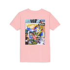 Colorful Youth Short Sleeve Tee - "Busker" Graphic Art Top