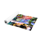 Abstract Art Foam Yoga Mat - Colorful & Stylish Exercise Mat for Yoga Lovers