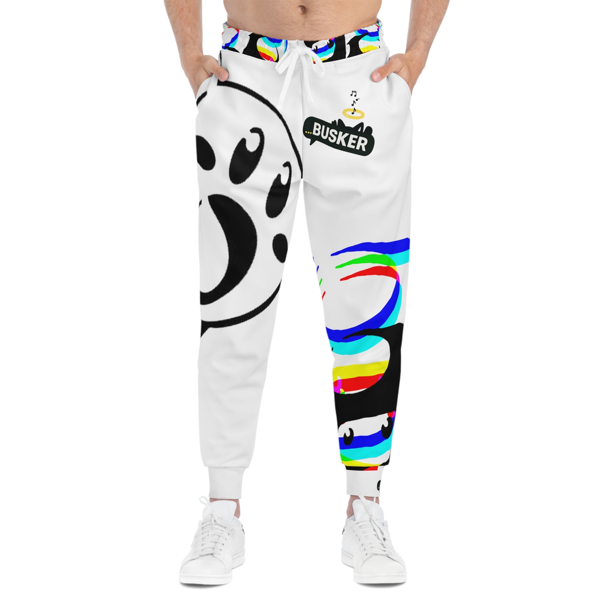 Colorful Athletic Joggers, Trendy Activewear for Fitness, Unisex Sports Pants, Perfect for Workouts, Vibrant Joggers for Everyday Use